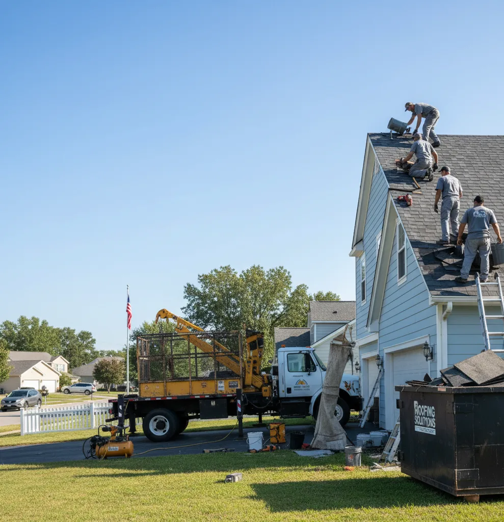 Roof Leak Repair in Lenox, IA